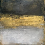 All at Once - Black and White Abstract Painting