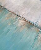 detail photo of coastal art