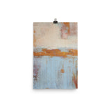 Raw Revival - Rustic Abstract Art Print