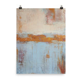 Raw Revival - Rustic Abstract Art Print