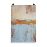 Raw Revival - Rustic Abstract Art Print