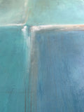 Spa Daze - Color Block Abstract Painting - The Modern Home Co. by Liz Moran
