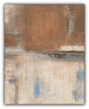 Box Car - Rustic Abstract Painting