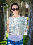 Frost - Modern Poster Print - The Modern Home Co. by Liz Moran