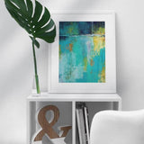 Tranquil Nights Urban Abstract Poster Print