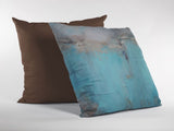 Blue and White Decorative Pillow