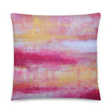Sherbet - Modern Throw Pillow