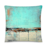 Urban Abstract Throw Pillow