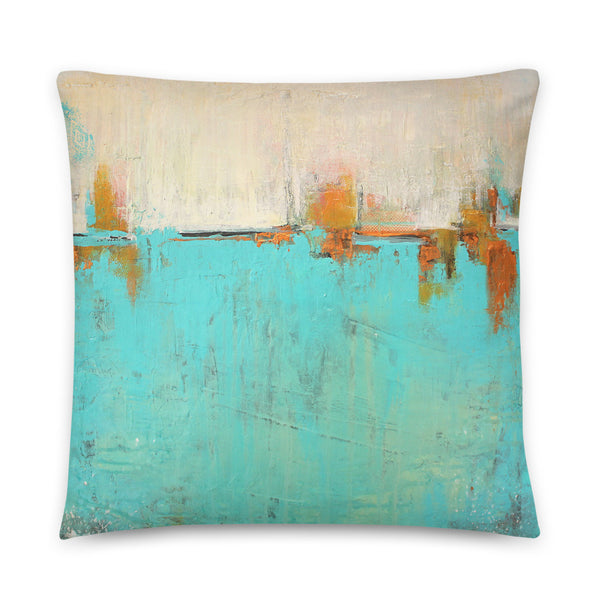Sea of Whispers - Decorative Throw Pillow