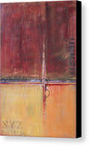 Cargo - Red and Gold Wall Art - Contemporary Canvas Print - The Modern Home Co. by Liz Moran