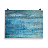 Calm Storm - Teal Abstract Art Print