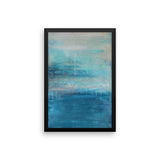 Raindrops - Framed Poster Print - The Modern Home Co. by Liz Moran