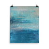 Raindrops - Contemporary Art Print - The Modern Home Co. by Liz Moran