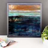 East Coast - Framed poster print - The Modern Home Co. by Liz Moran