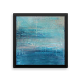 Raindrops - Framed Poster Print - The Modern Home Co. by Liz Moran