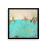 Sea of Whispers - Framed poster print - The Modern Home Co. by Liz Moran