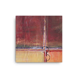 Cargo - Red and Gold Wall Art - Contemporary Canvas Print - The Modern Home Co. by Liz Moran