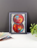 Zen Art - Framed poster - The Modern Home Co. by Liz Moran