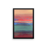 Umbre Art - Abstract Landscape - Framed Art Print - The Modern Home Co. by Liz Moran