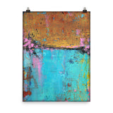 Montego Bay - Poster Print - The Modern Home Co. by Liz Moran