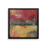 Metal Square Series I - Framed Print - The Modern Home Co. by Liz Moran