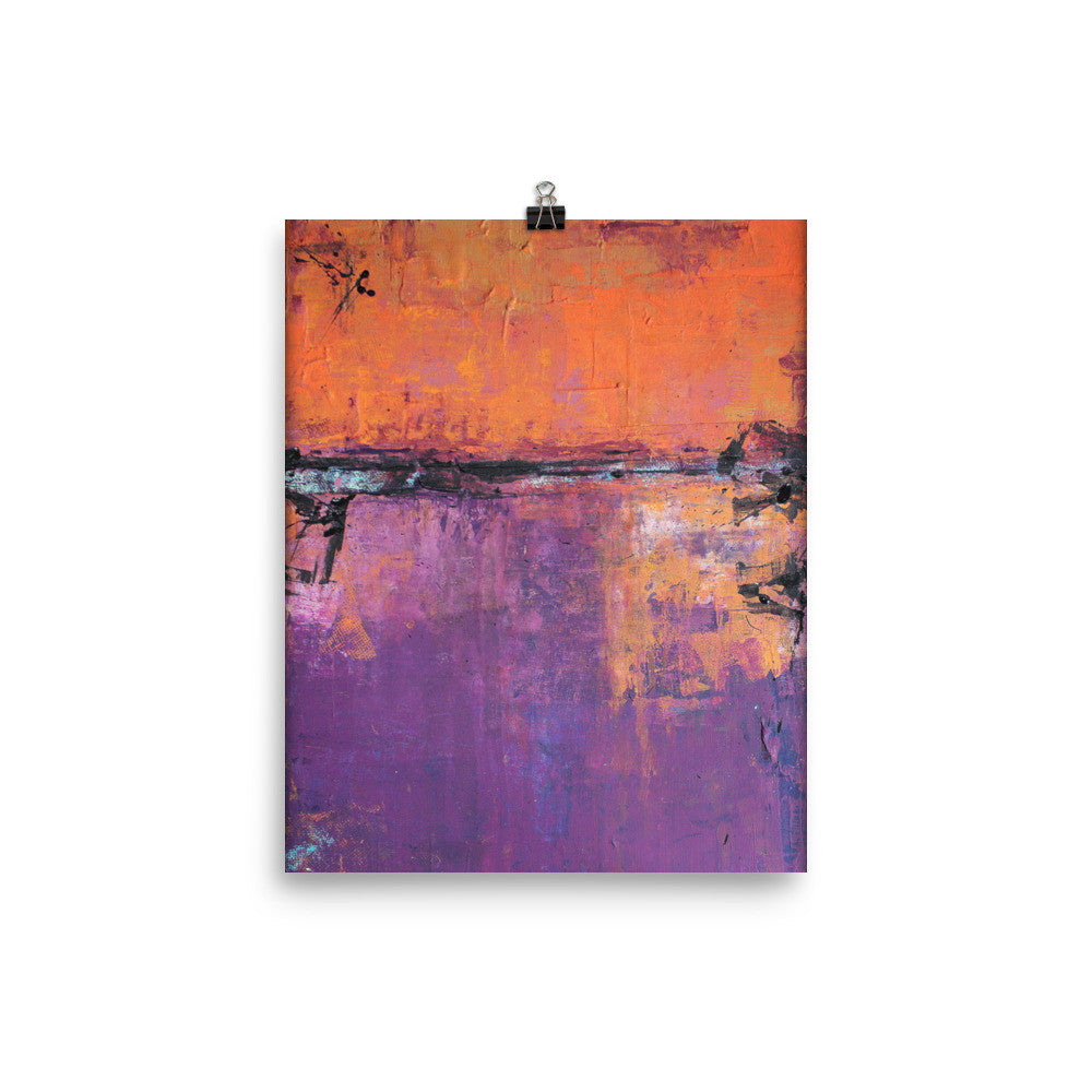 Poetic City - Poster Print - The Modern Home Co. by Liz Moran