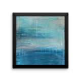 Raindrops - Framed Poster Print - The Modern Home Co. by Liz Moran