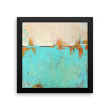 Sea of Whispers - Framed poster print - The Modern Home Co. by Liz Moran