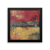 Metal Square Series I - Framed Print - The Modern Home Co. by Liz Moran