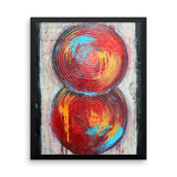 Zen Art - Framed poster - The Modern Home Co. by Liz Moran