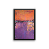 Poetic City - Framed Art Print - The Modern Home Co. by Liz Moran