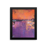 Poetic City - Framed Art Print - The Modern Home Co. by Liz Moran