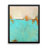 Sea of Whispers - Framed poster print - The Modern Home Co. by Liz Moran