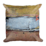 Silver Line - Metallic Throw Pillow - The Modern Home Co. by Liz Moran