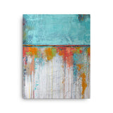 Coral Reef Canvas - Canvas Art Print - White and Blue Canvas - The Modern Home Co. by Liz Moran