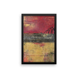 Metal Square Series I - Framed Print - The Modern Home Co. by Liz Moran
