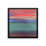 Umbre Art - Abstract Landscape - Framed Art Print - The Modern Home Co. by Liz Moran