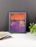 Poetic City - Framed Art Print - The Modern Home Co. by Liz Moran