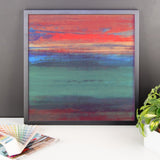 Umbre Art - Abstract Landscape - Framed Art Print - The Modern Home Co. by Liz Moran