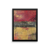 Metal Square Series I - Framed Print - The Modern Home Co. by Liz Moran