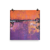 Poetic City - Poster Print - The Modern Home Co. by Liz Moran