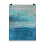 Raindrops - Contemporary Art Print - The Modern Home Co. by Liz Moran