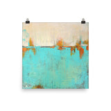 Sea of Whispers - Fine Art Poster Print - The Modern Home Co. by Liz Moran
