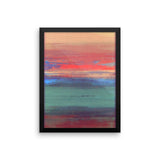 Umbre Art - Abstract Landscape - Framed Art Print - The Modern Home Co. by Liz Moran