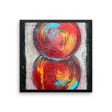 Zen Art - Framed poster - The Modern Home Co. by Liz Moran