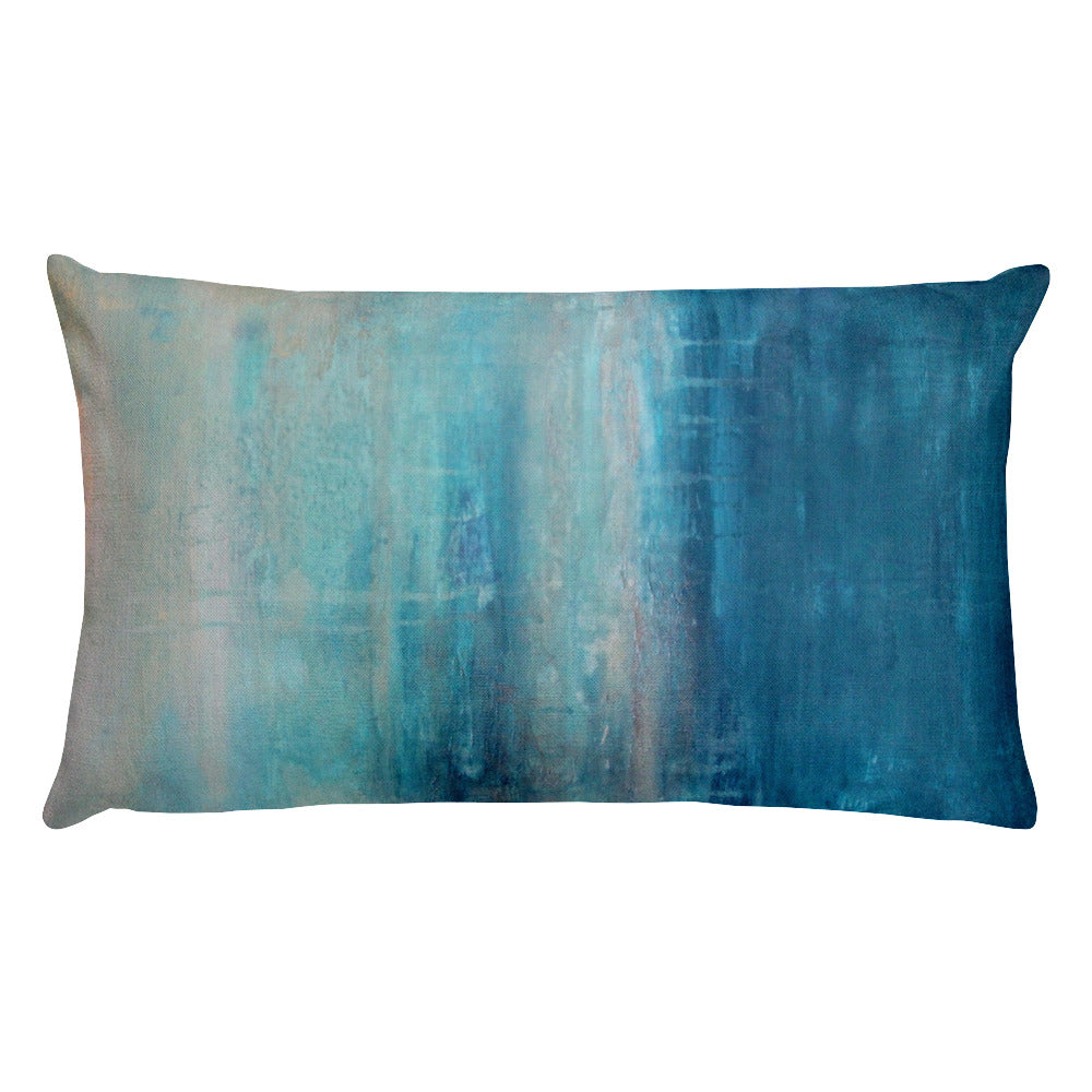 Raindrops - Lumbar Pillow - The Modern Home Co. by Liz Moran