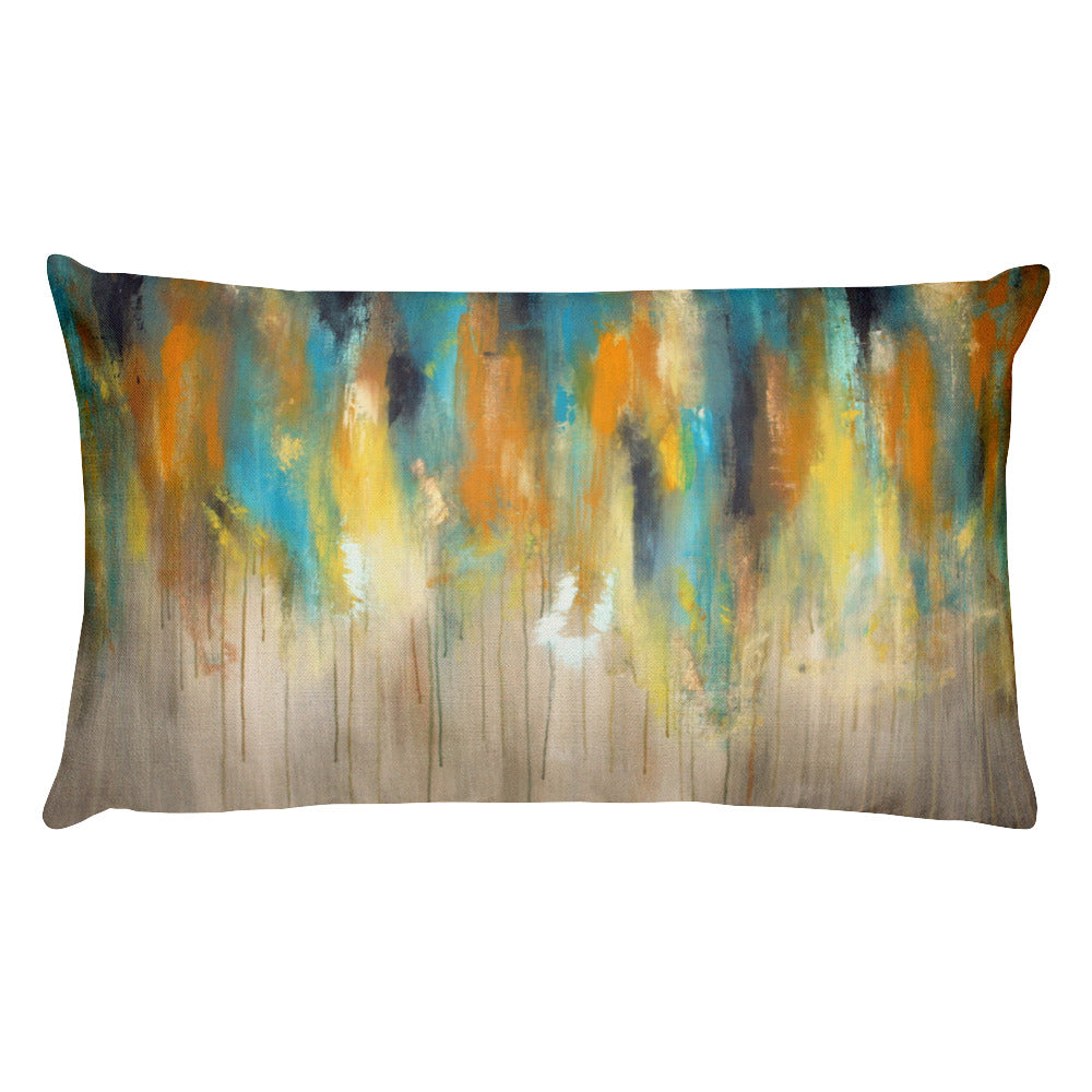 Rainy Day - Lumbar Pillow - The Modern Home Co. by Liz Moran