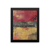 Metal Square Series I - Framed Print - The Modern Home Co. by Liz Moran