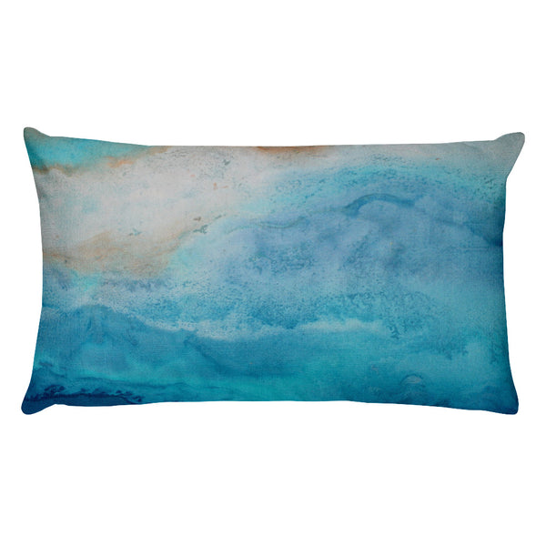 Beach Layers - Lumbar Pillow - The Modern Home Co. by Liz Moran