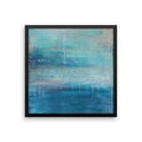 Raindrops - Framed Poster Print - The Modern Home Co. by Liz Moran